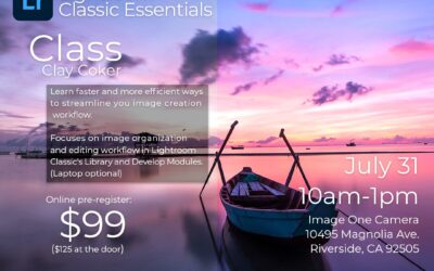 Adobe Lightroom Classic Essentials Class