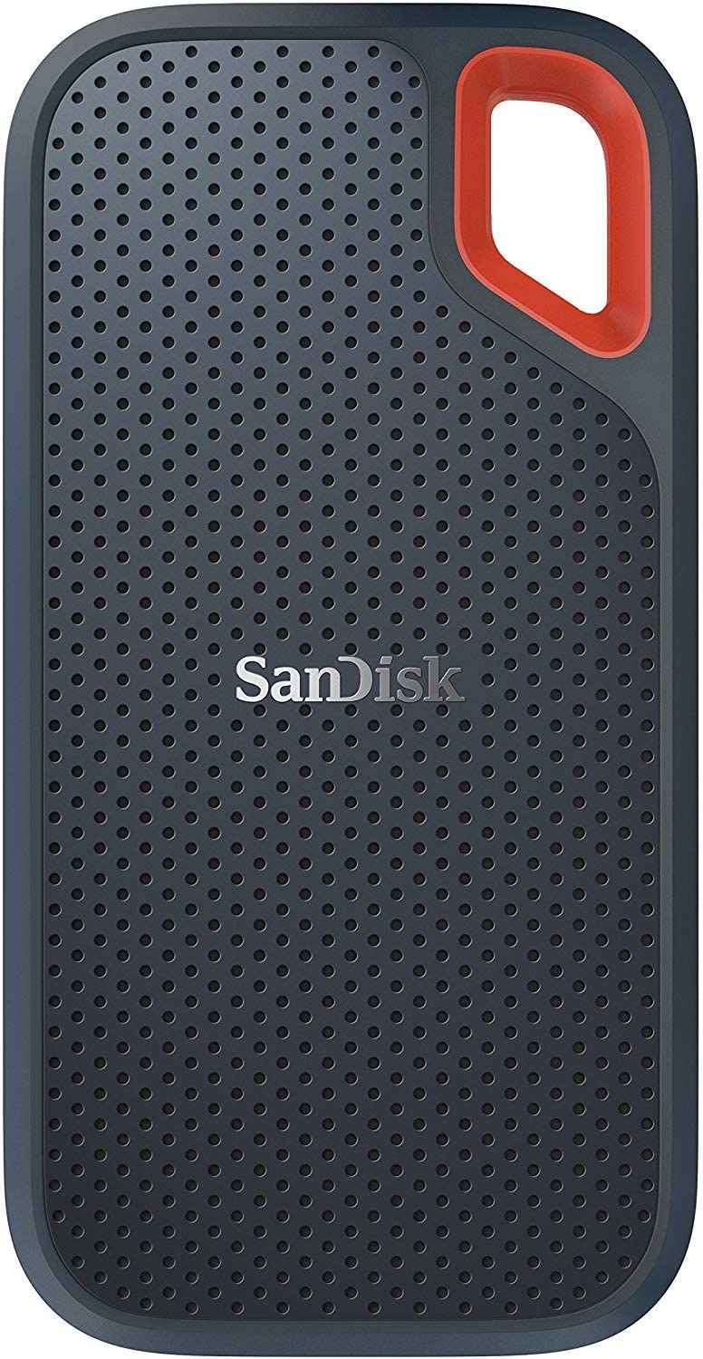 SanDisk Extreme Portable SSD – Up to 550MB/s – USB-C, USB 3.1 - Image One Camera and