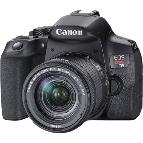 Canon EOS Rebel T7i DSLR Camera with 18-55mm Lens